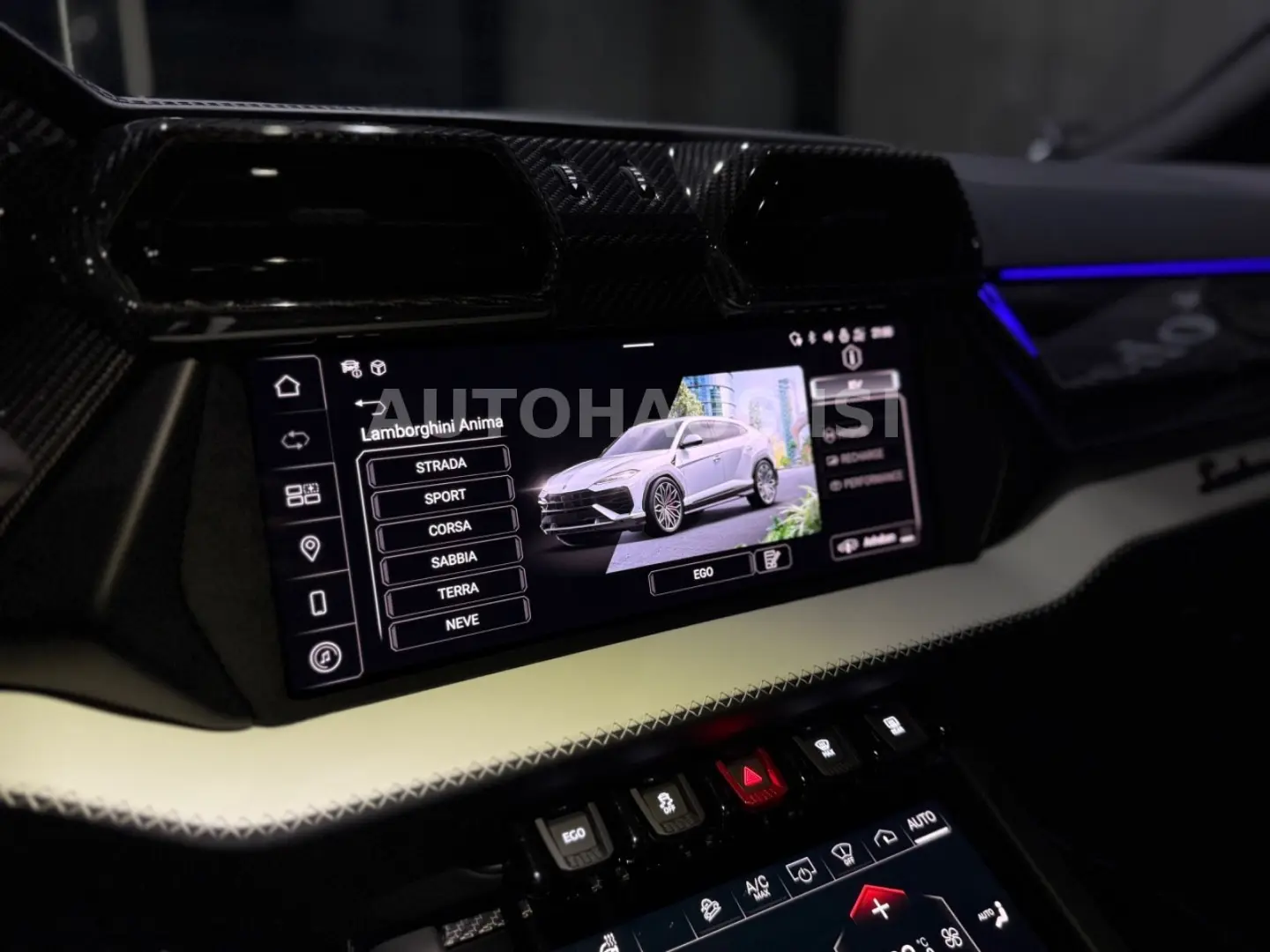 Urus SE BLU GRIFO,MASSAGE,AD-PERSONAM,CARBON,B&O