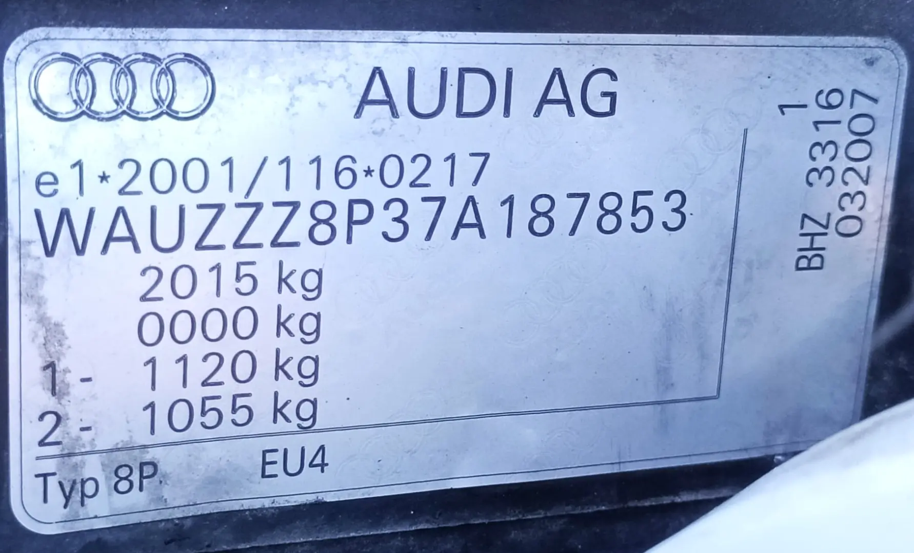 Audi S3 2.0 TFSI Quattro