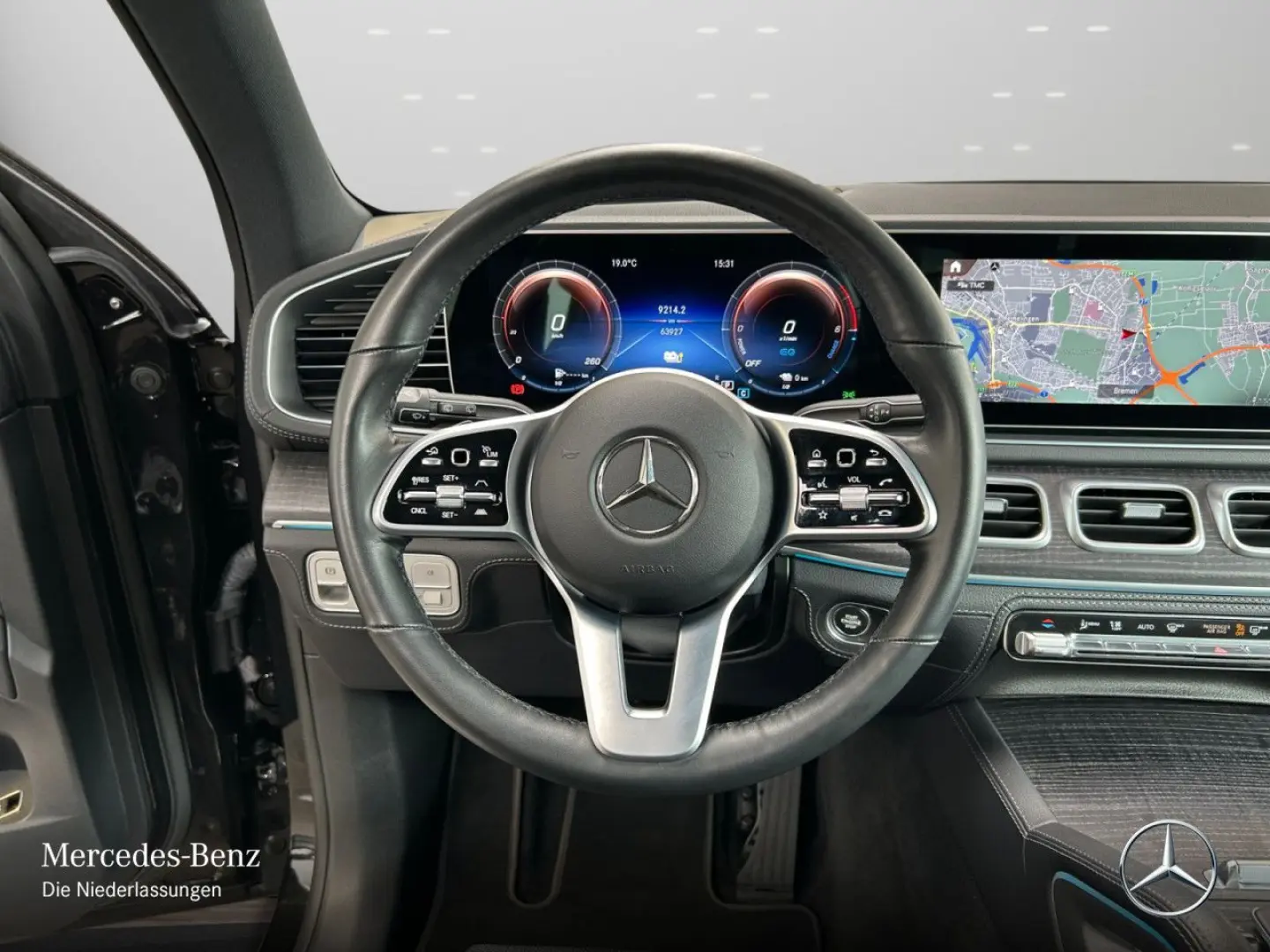 GLE350de4M AMG Dist Airmatic Pano 22  Night Burm
