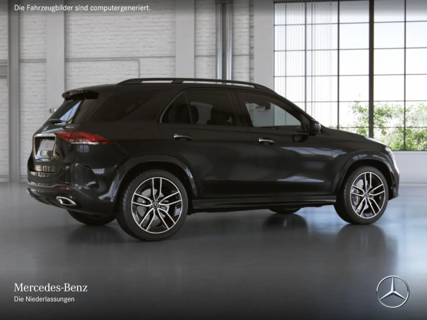 GLE350de4M AMG Dist Airmatic Pano 22  Night Burm