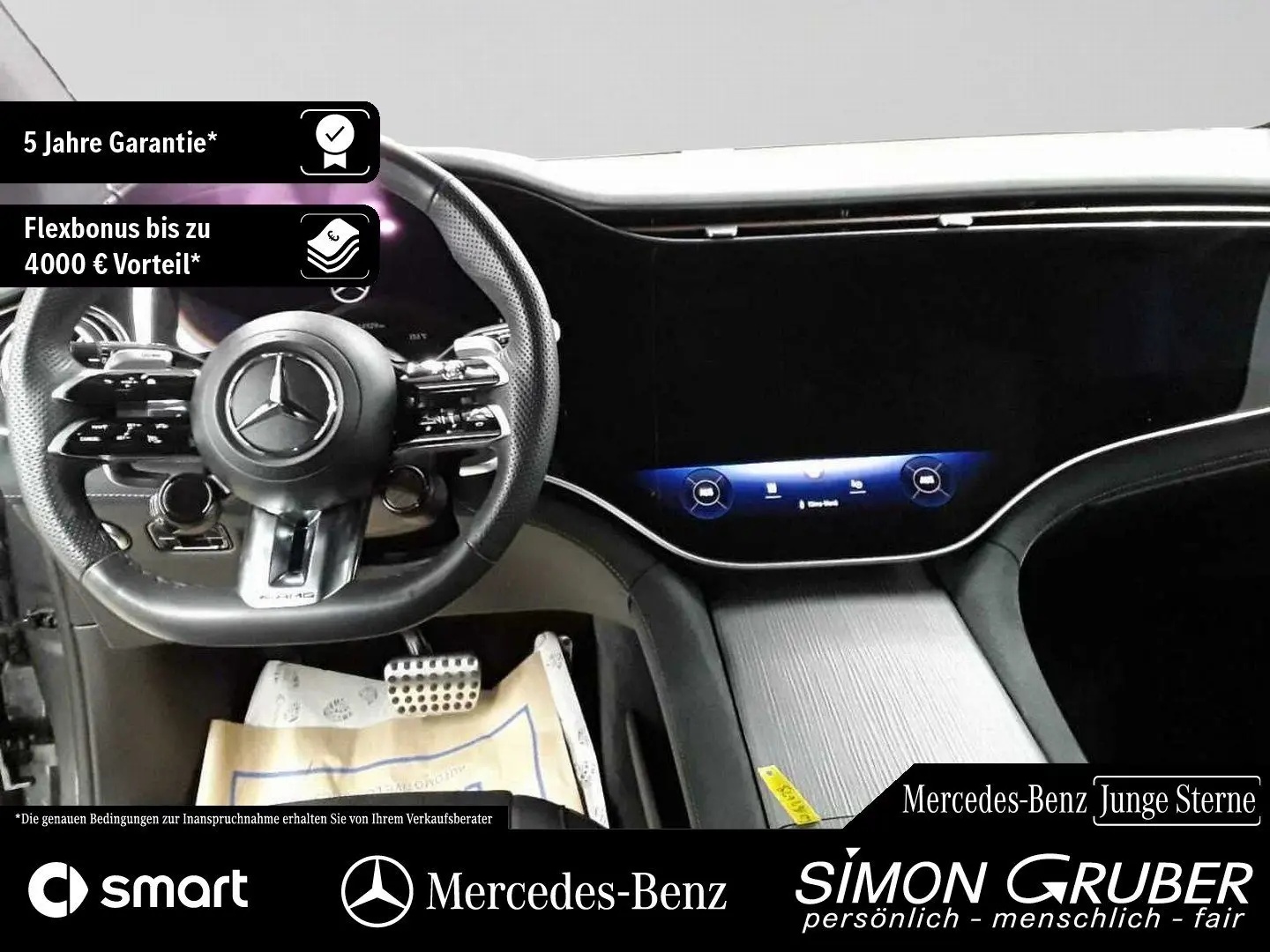 EQE 43 4M SUV AMG Night Pano HUD Sitzklima Nappa