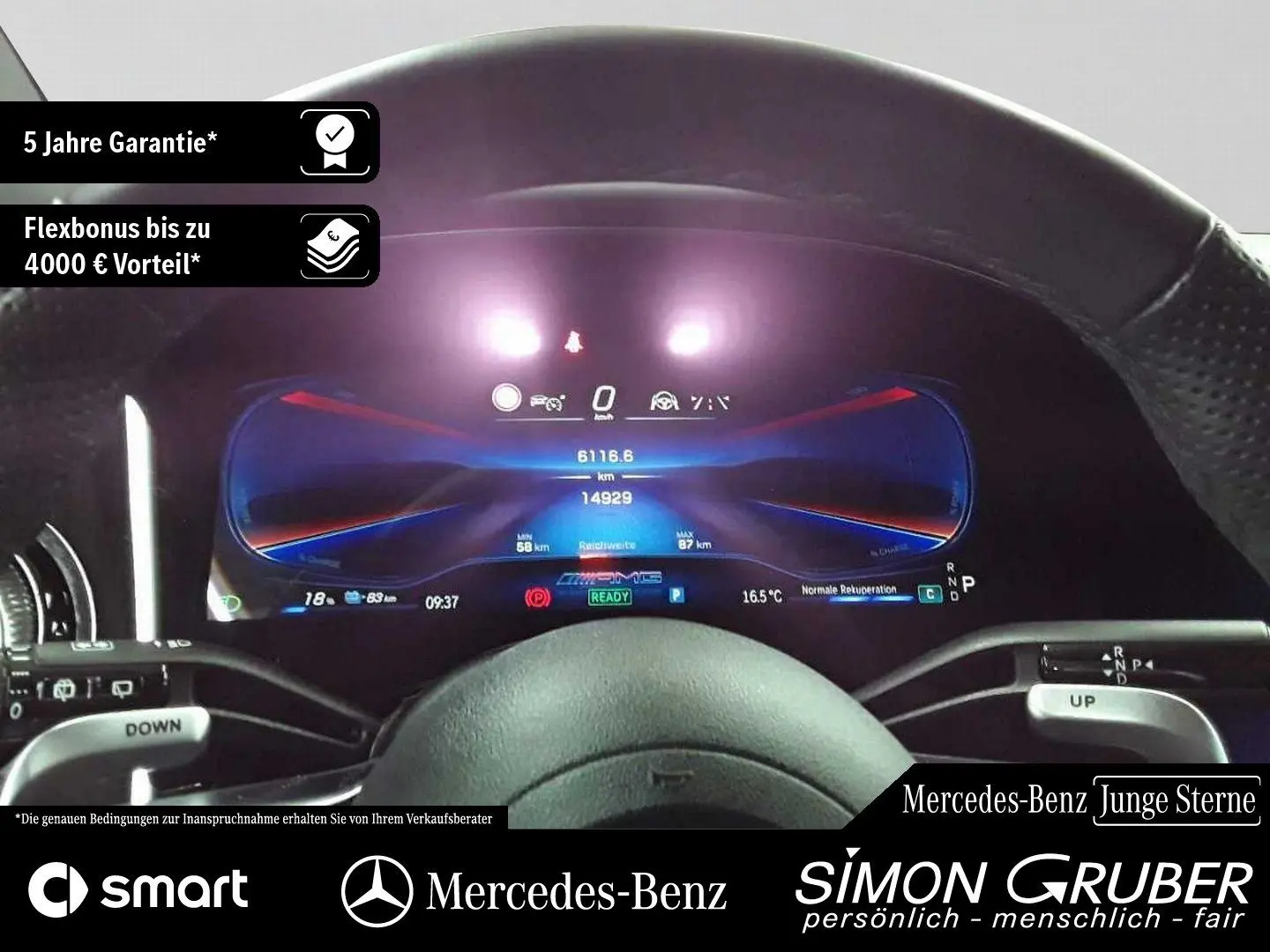 EQE 43 4M SUV AMG Night Pano HUD Sitzklima Nappa
