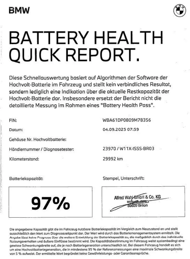 X3 xDrive30e Sport eSitze 97% Akku HeadUp Laser 