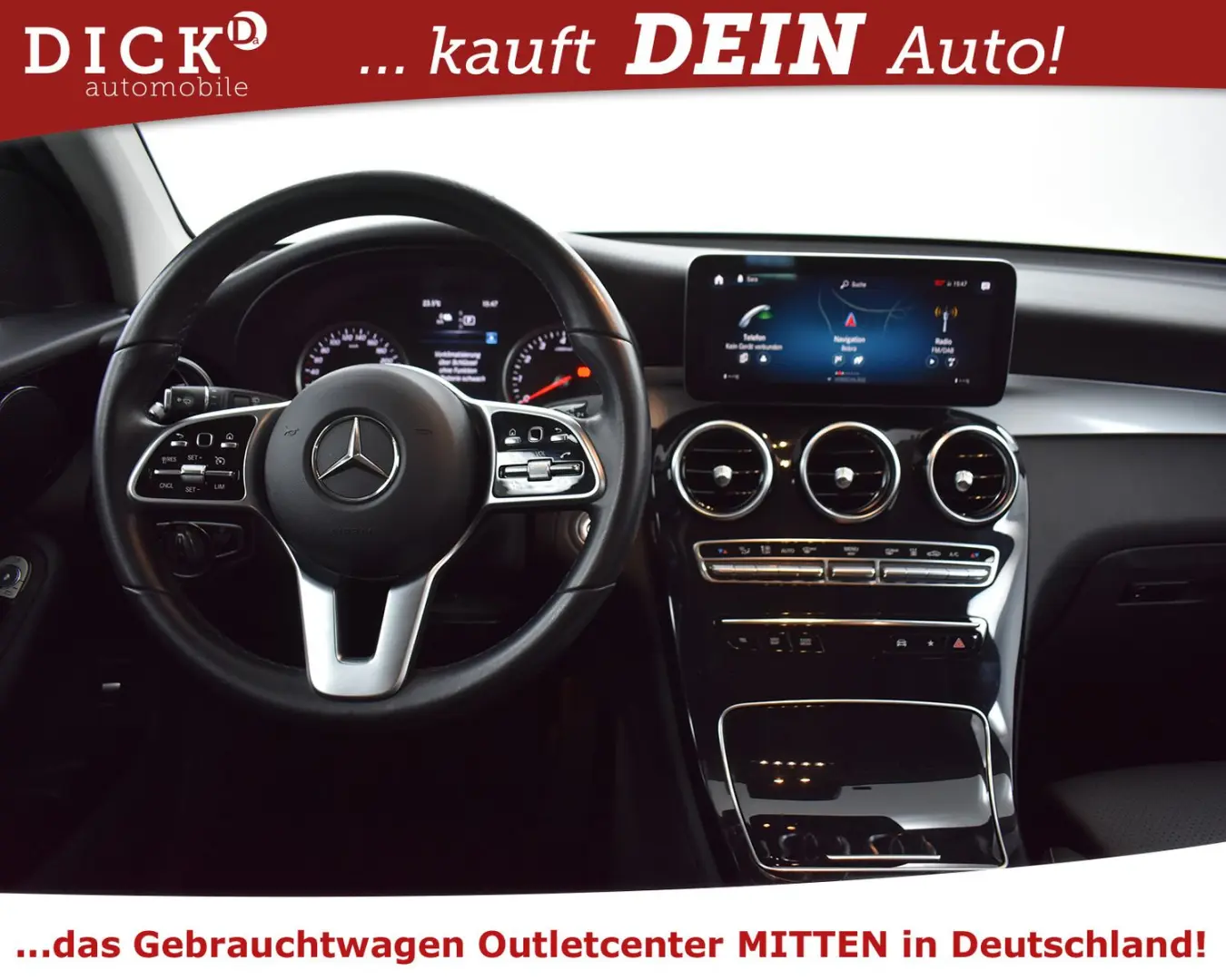 GLC 300e 4Mat STANDHZ+LEDER+KAM+NAVI+SHZ+LED+18