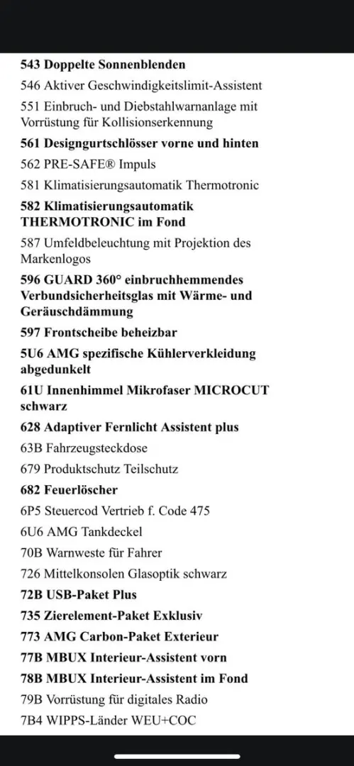 S 63 AMG E Performance 4Matic Lang UPE 280500€