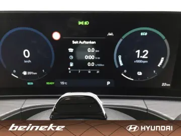 Santa Fe 1.6 HEV Intro Navigation Rückfahrkamera