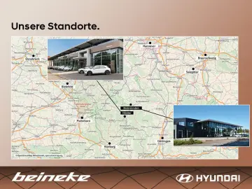 Santa Fe 1.6 HEV Intro Navigation Rückfahrkamera