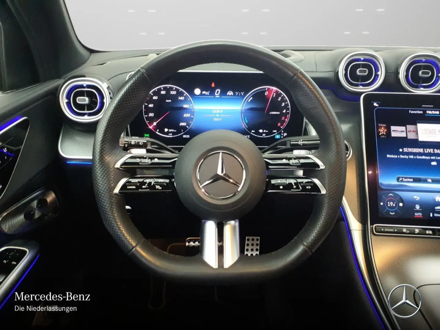GLC300de 4M 2x AMG 20  VENTILATION HUD BURMESESTER