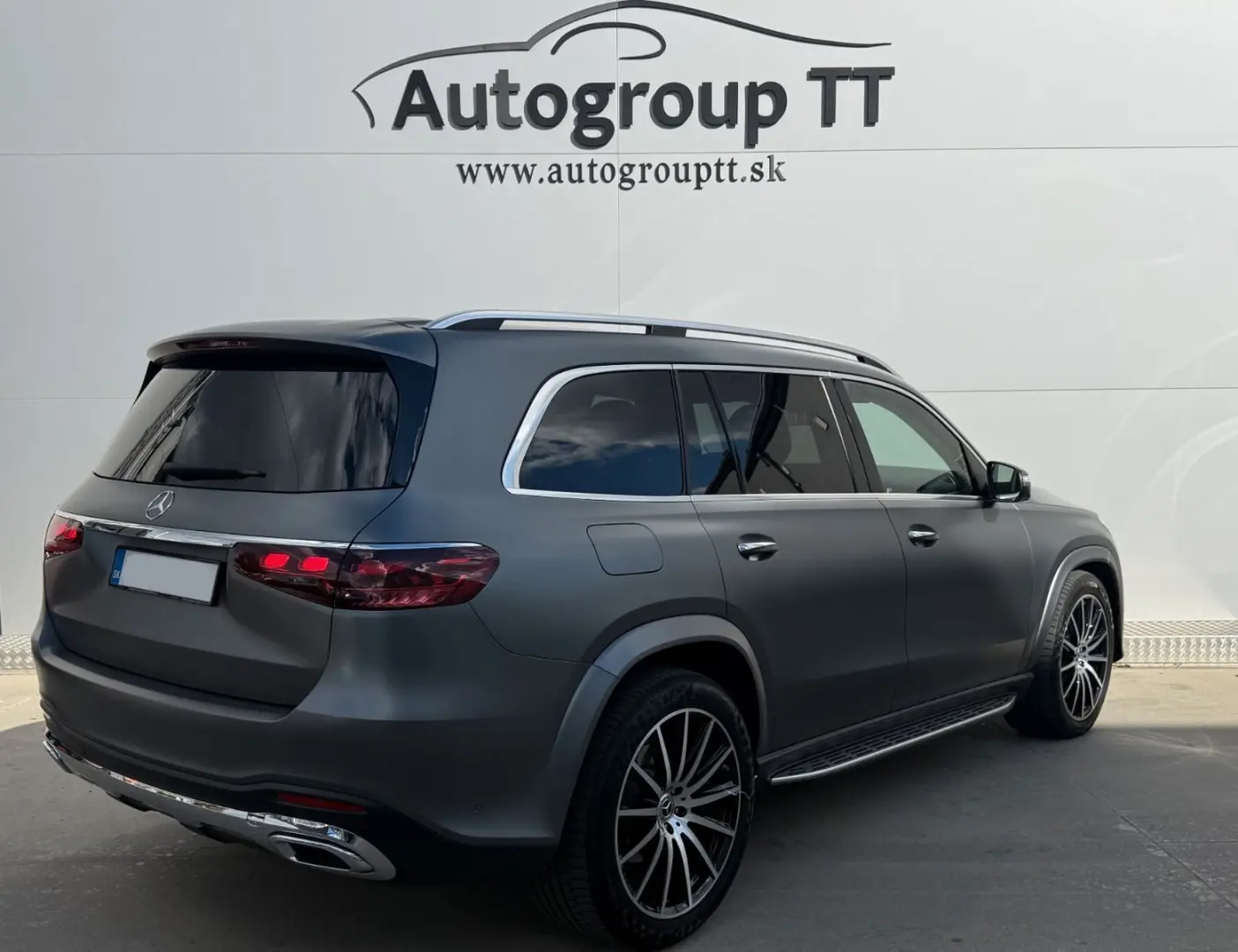 GLS 450d 4MATIC + matte transparent foil