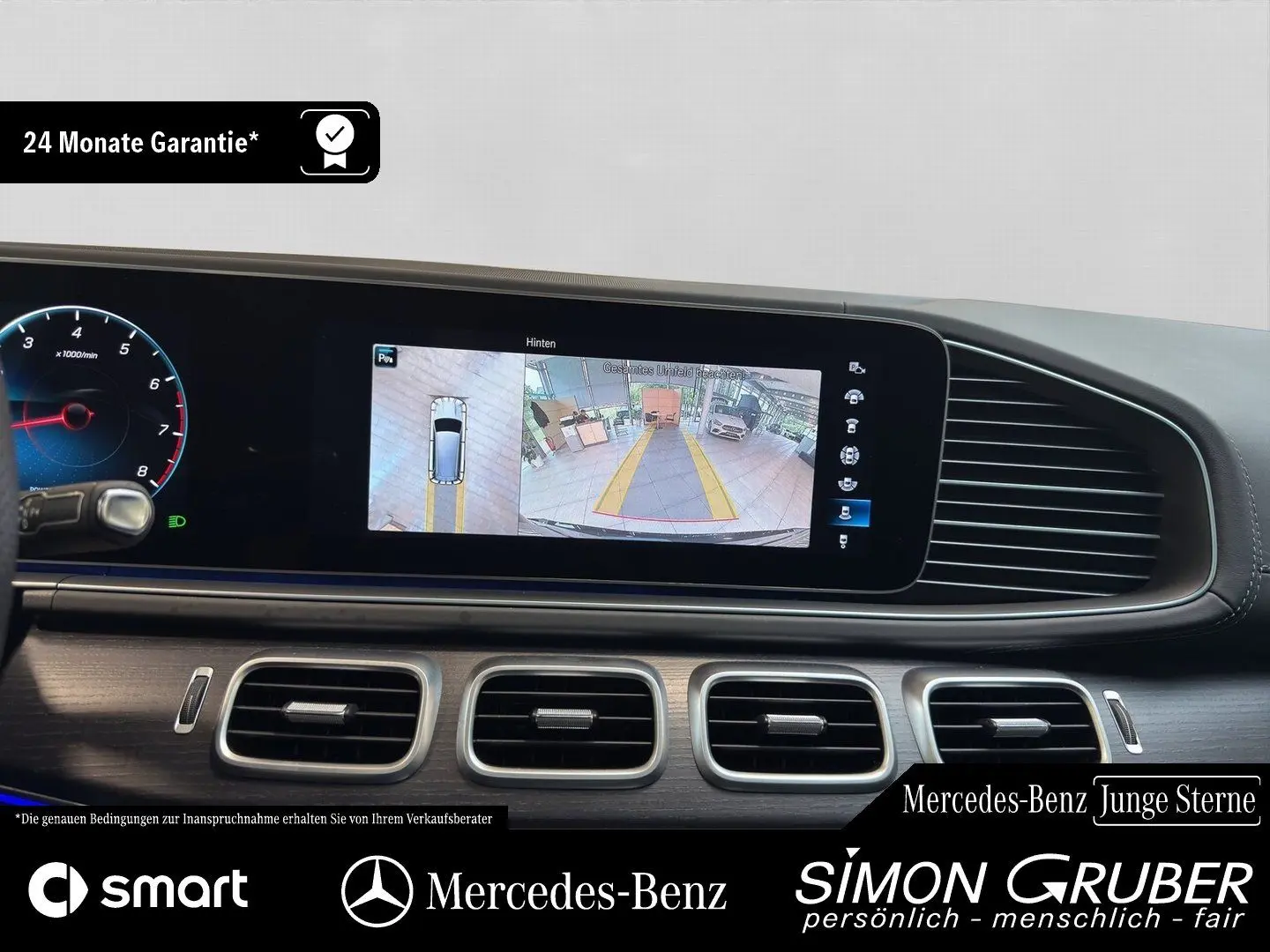 GLS 580 4M AMG Webasto Pano 7Sitze 360 HUD AHK