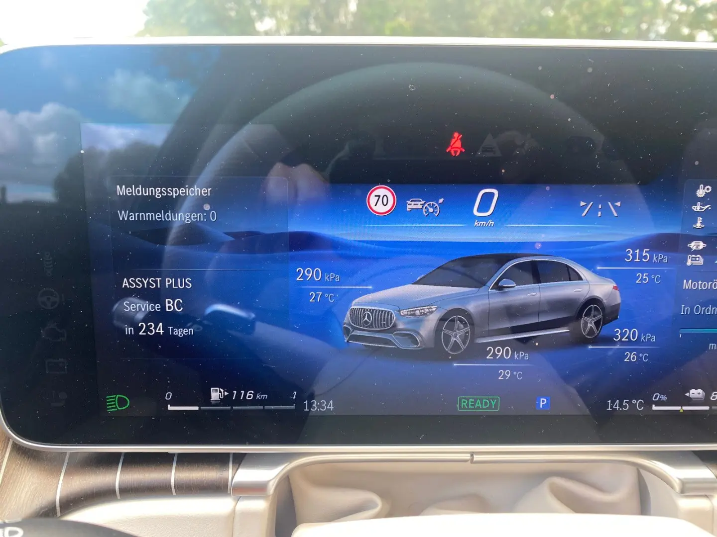 S63e AMG  4M LONG +TV 21 Zoll ICE BOX NP264T