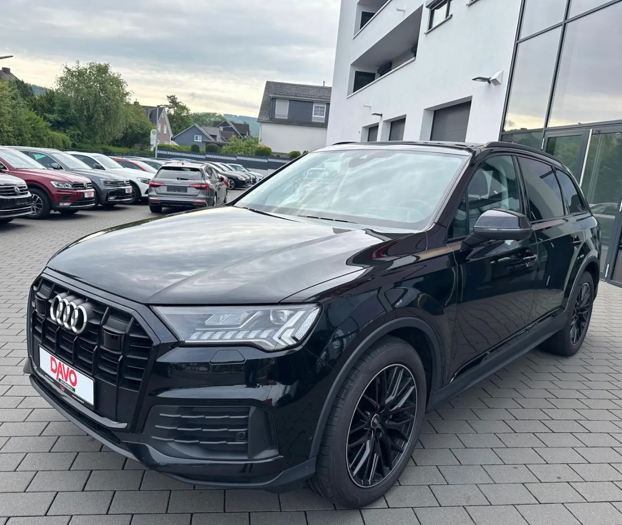 Q7 50 TDI quattro S line Black/HeadUp/TV/Matrix