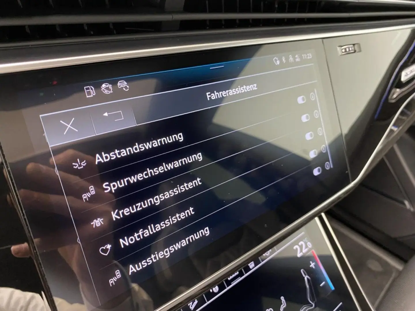 Q8 55 TFSI quattro S-Line Standheizung + HUD