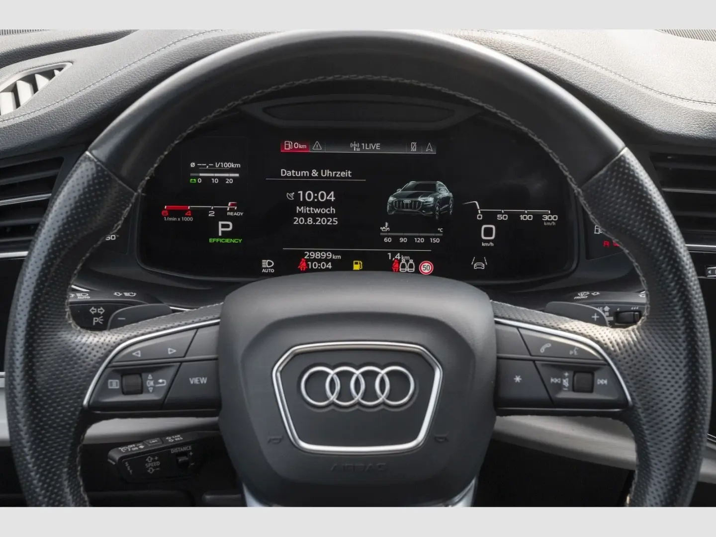 Q8 50 TDI quattro S line Sport Optik schwarz Pan