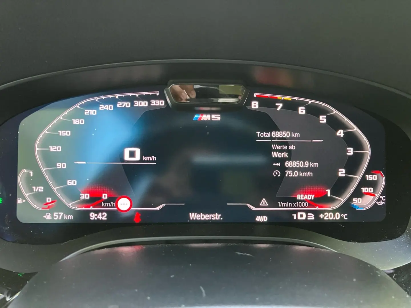 M5 xDrive M Drivers Package Klimaaut. Glasdach