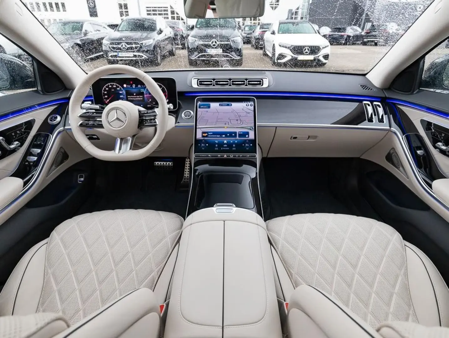 S 350 d Limousine lang Pano AkustikGlas ACC LED