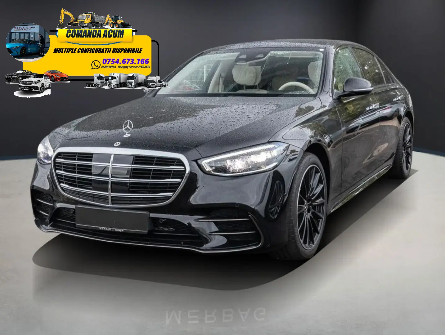 S 350 d Limousine lang Pano AkustikGlas ACC LED
