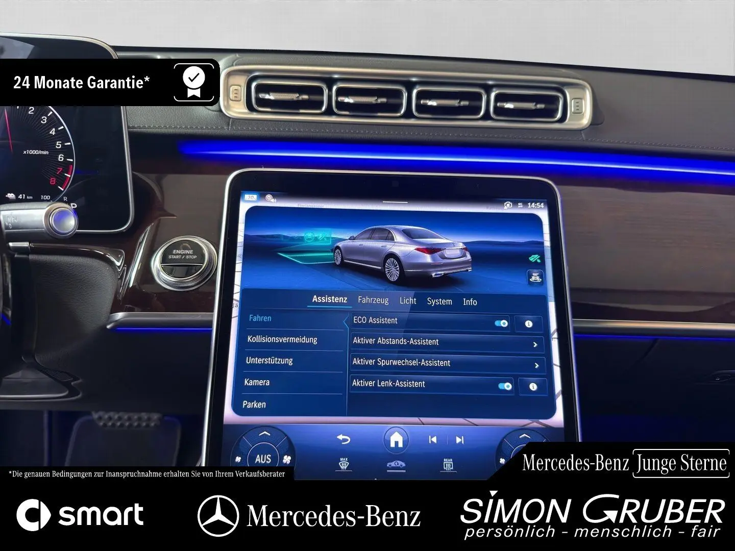 S 450 d AMG Fondentertain Massage Sitzklima HUD