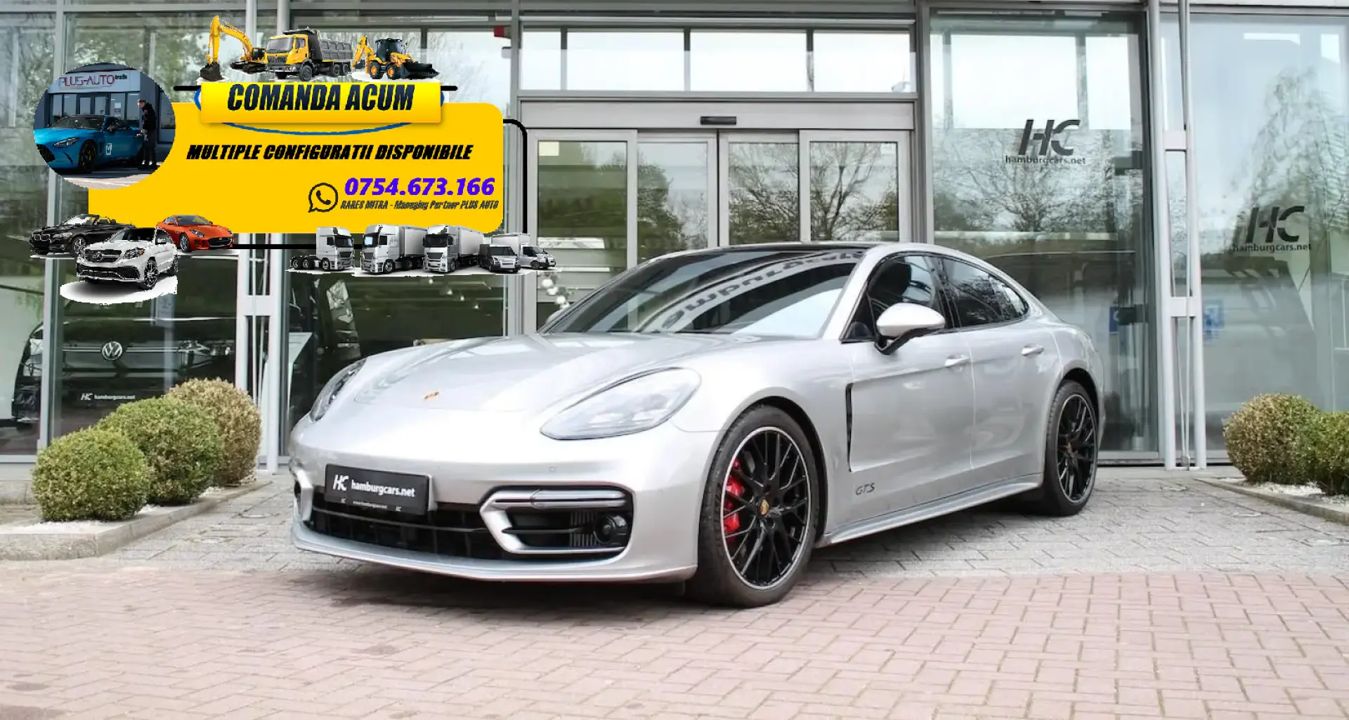 Panamera GTS HUD Panorama Softclose PDCC Inno...