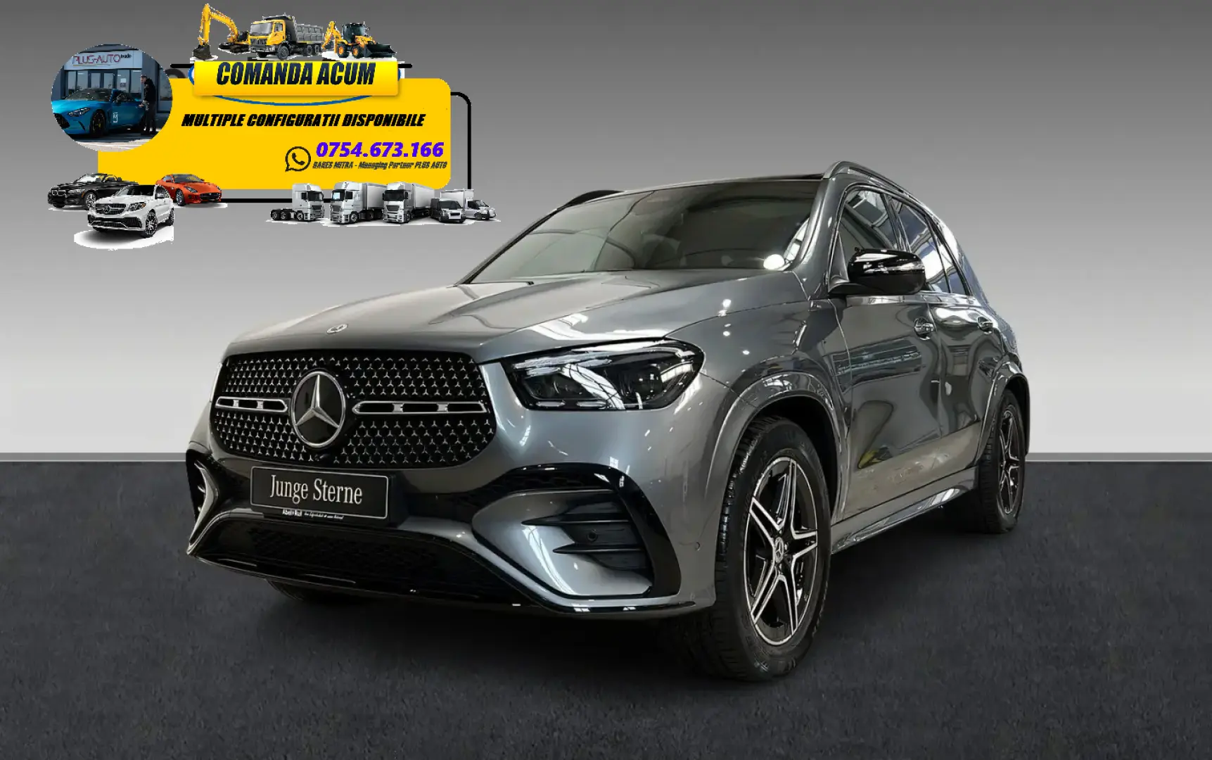 GLE 350 de 4M AMG MULTI NIGHT Pano Burm Memo 360
