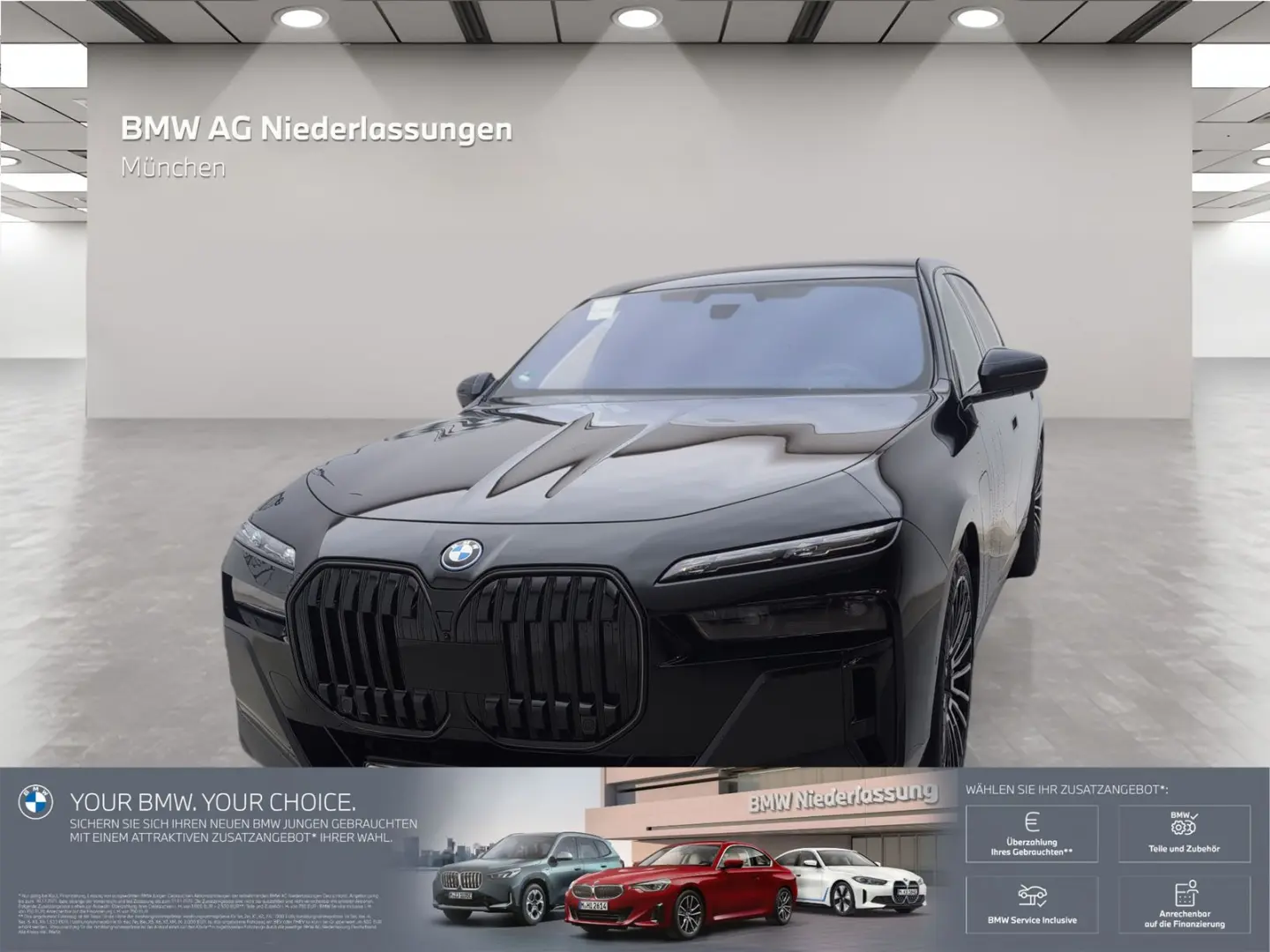 750e xDrive Limousine M Sport Massage Kamera