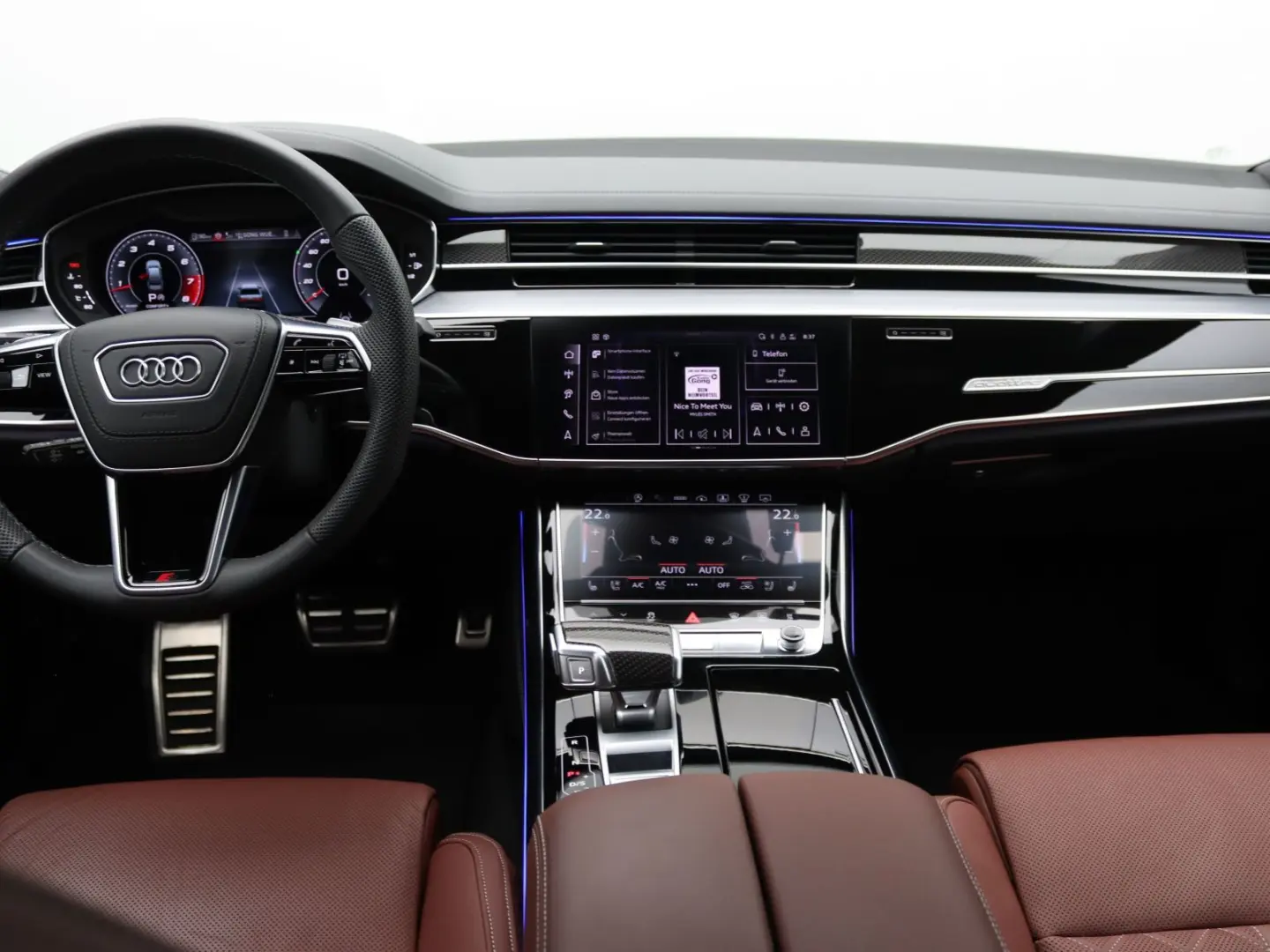 S8 TFSI quattro / Pano, Matrix, 360°, B&O, OLED