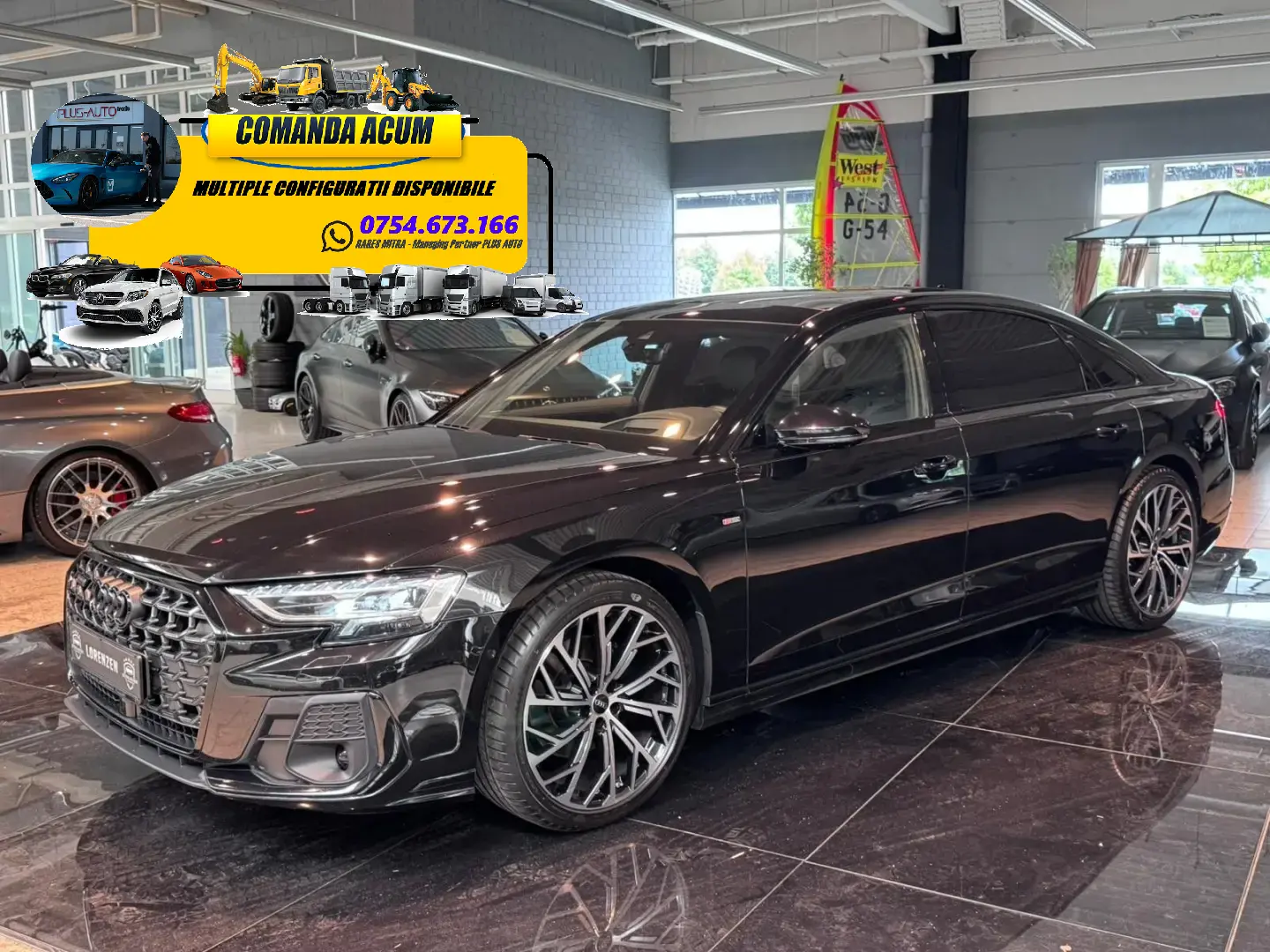 A8 50 TDI L quat. Chauffeurpaket TV 160UPE