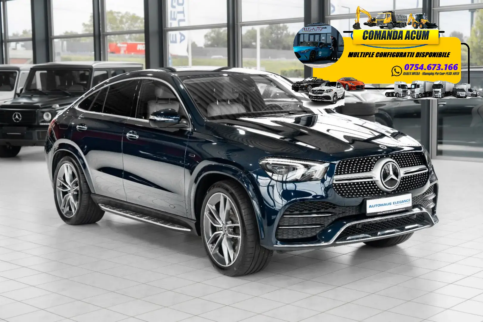 GLE 350e 4M Coupe*AMG-LINE*AIRMATIC*BURMES.*22