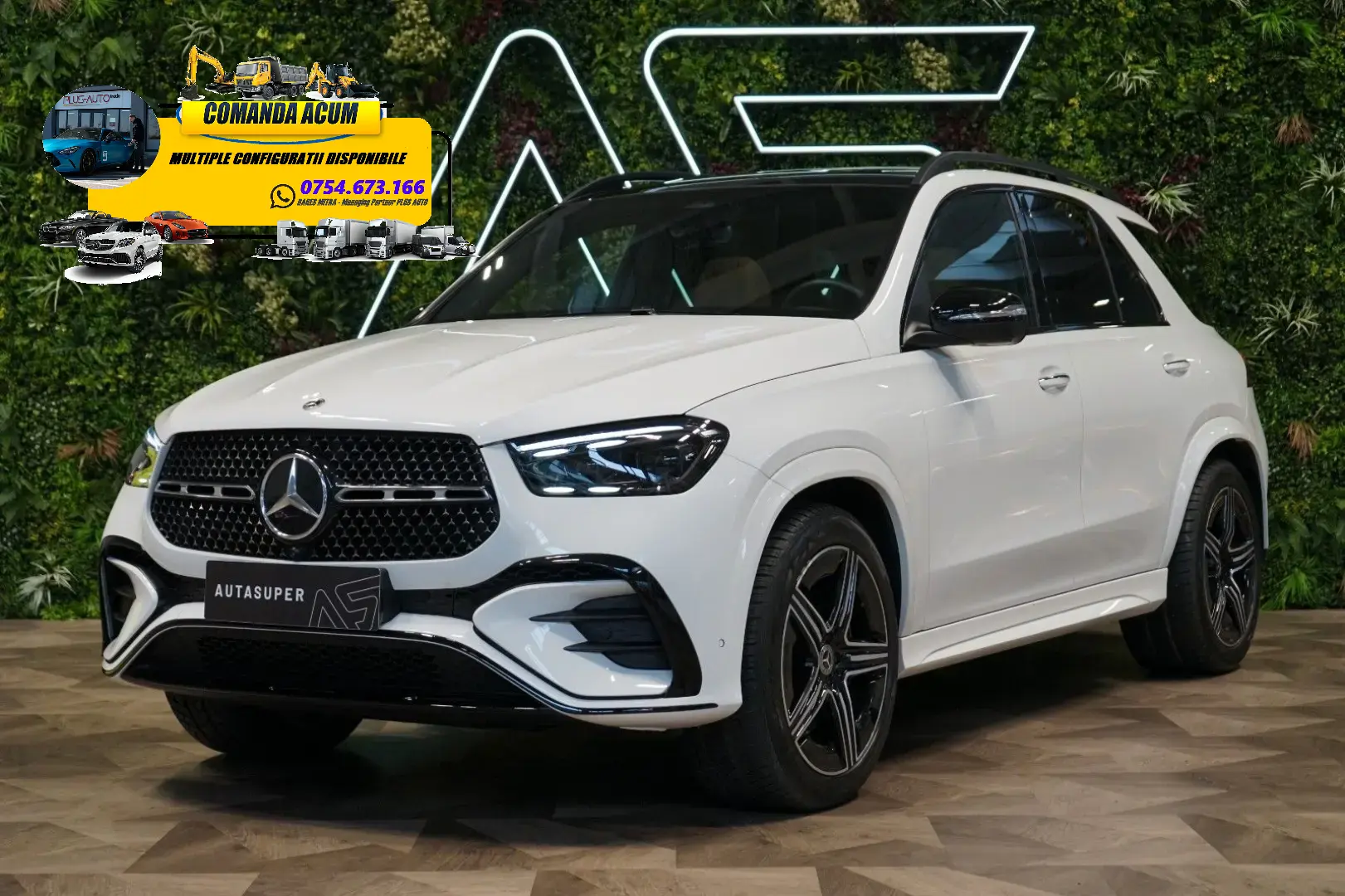 GLE*450d*4M*AMG*PANO*AUX.HEAT*TOW*HUD*75.950€NET