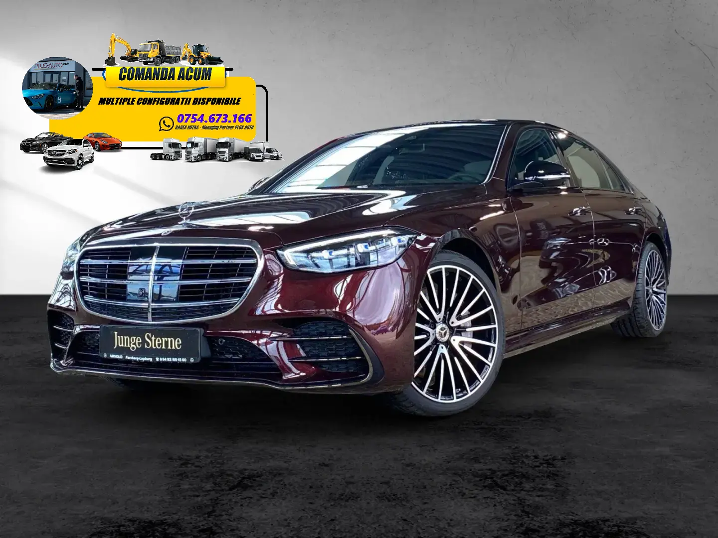 S 580 4M Lang AMG Line 360° Pano AIRM Fahrass-P.