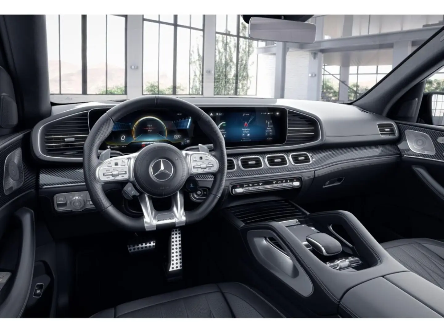 AMG GLE 63 S 4M+ +NIGHT+DISTR+AHK+HuD+360°+PANO+