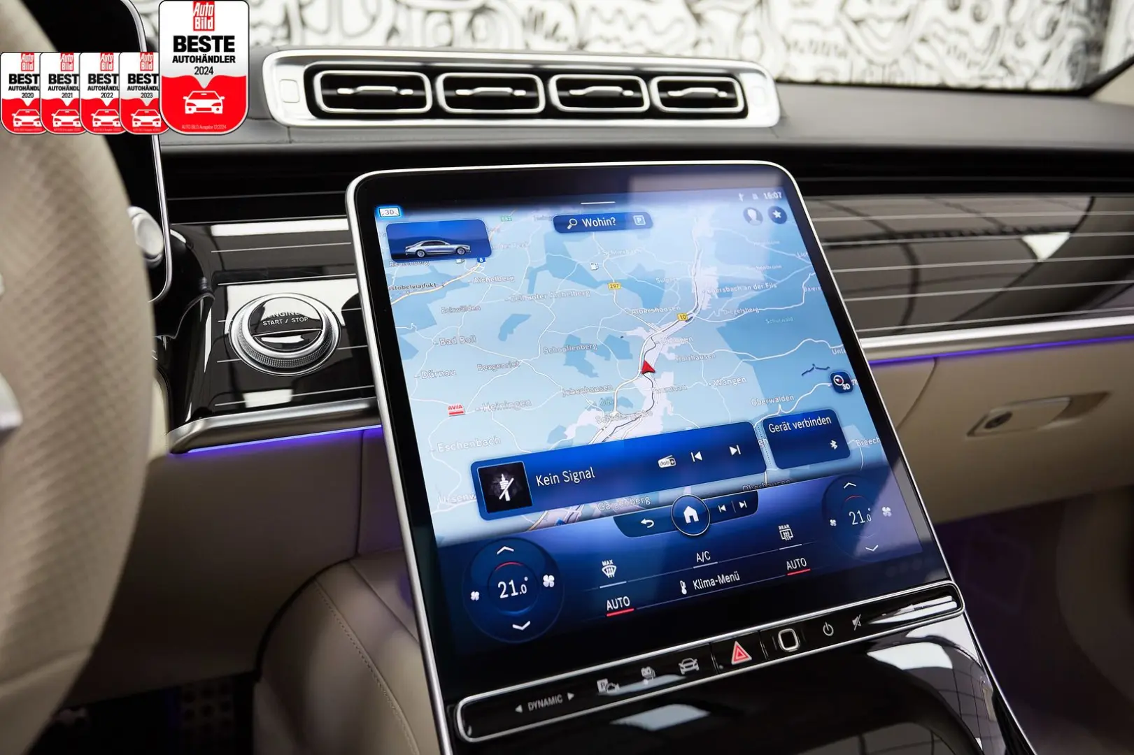 S 580 e 4-MATIC*3x AMG SPORT*DESIGNO*4D-BURM*TV*