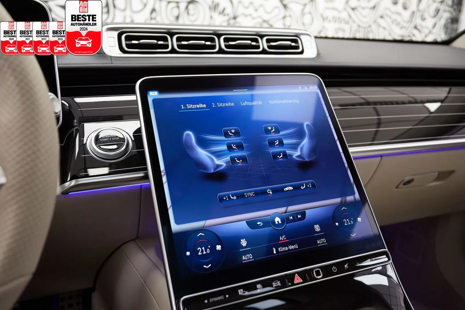 S 580 e 4-MATIC*3x AMG SPORT*DESIGNO*4D-BURM*TV*