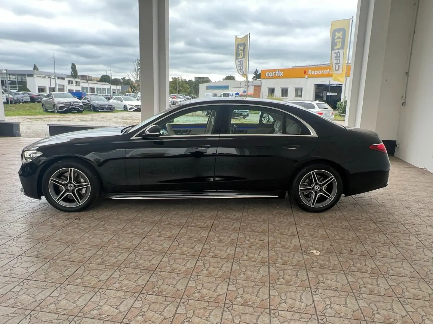 S 450 d 4M lang AMG Line/Standhzg./Pano.-Dach