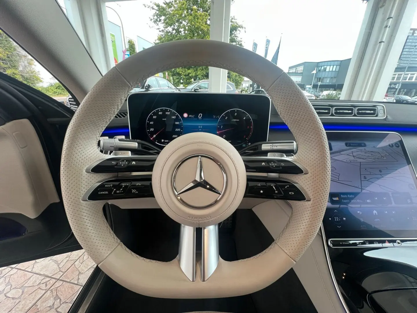 S 450 d 4M lang AMG Line/Standhzg./Pano.-Dach