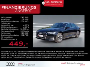 A6 Limousine 40 TDI STHZG ACC Kameras 18 Design