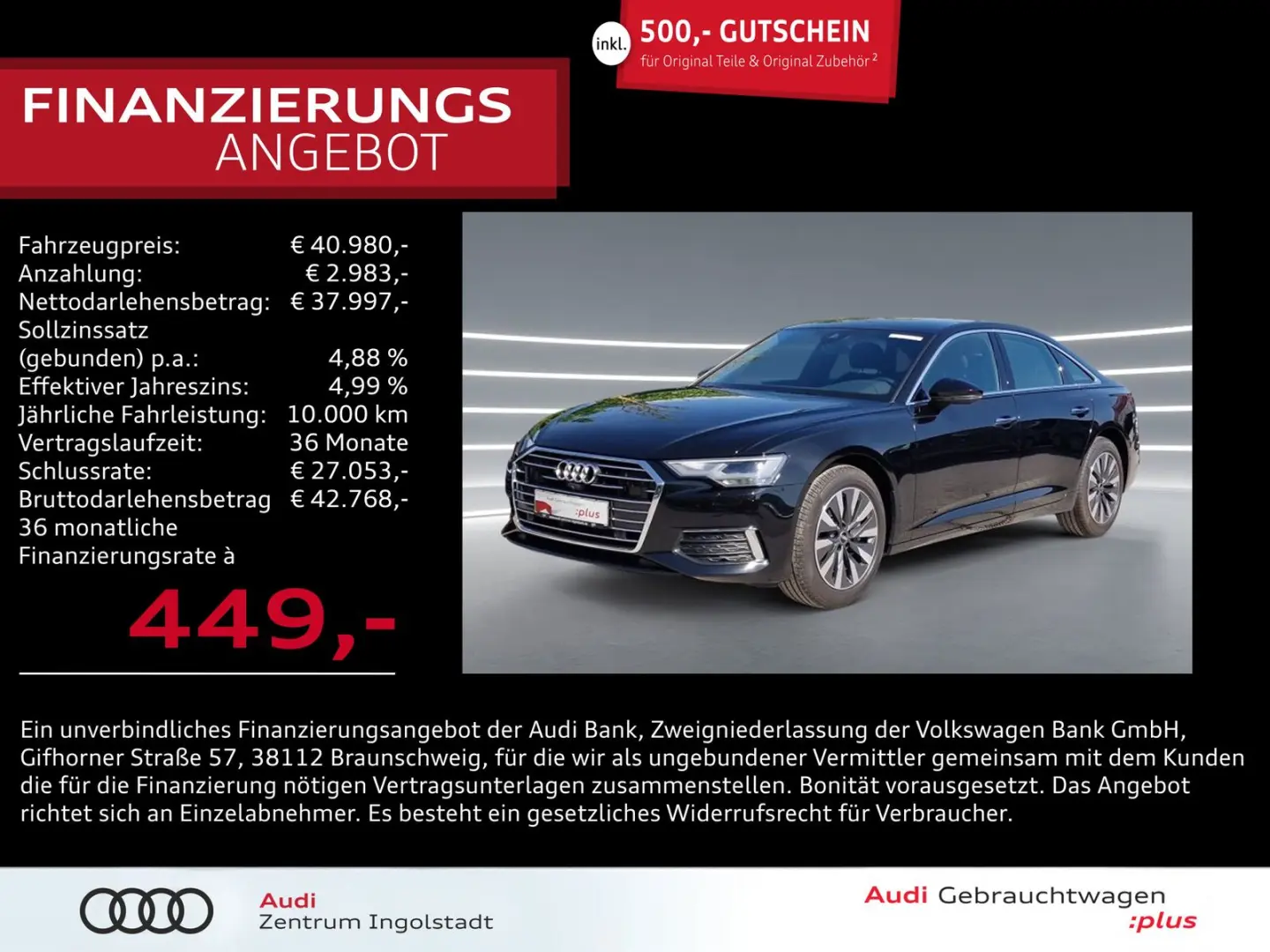 A6 Limousine 40 TDI STHZG ACC Kameras 18