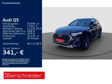 Q5 55 TFSI e qu 2x S-Line 19 AHK MATRIX LUFT HuD