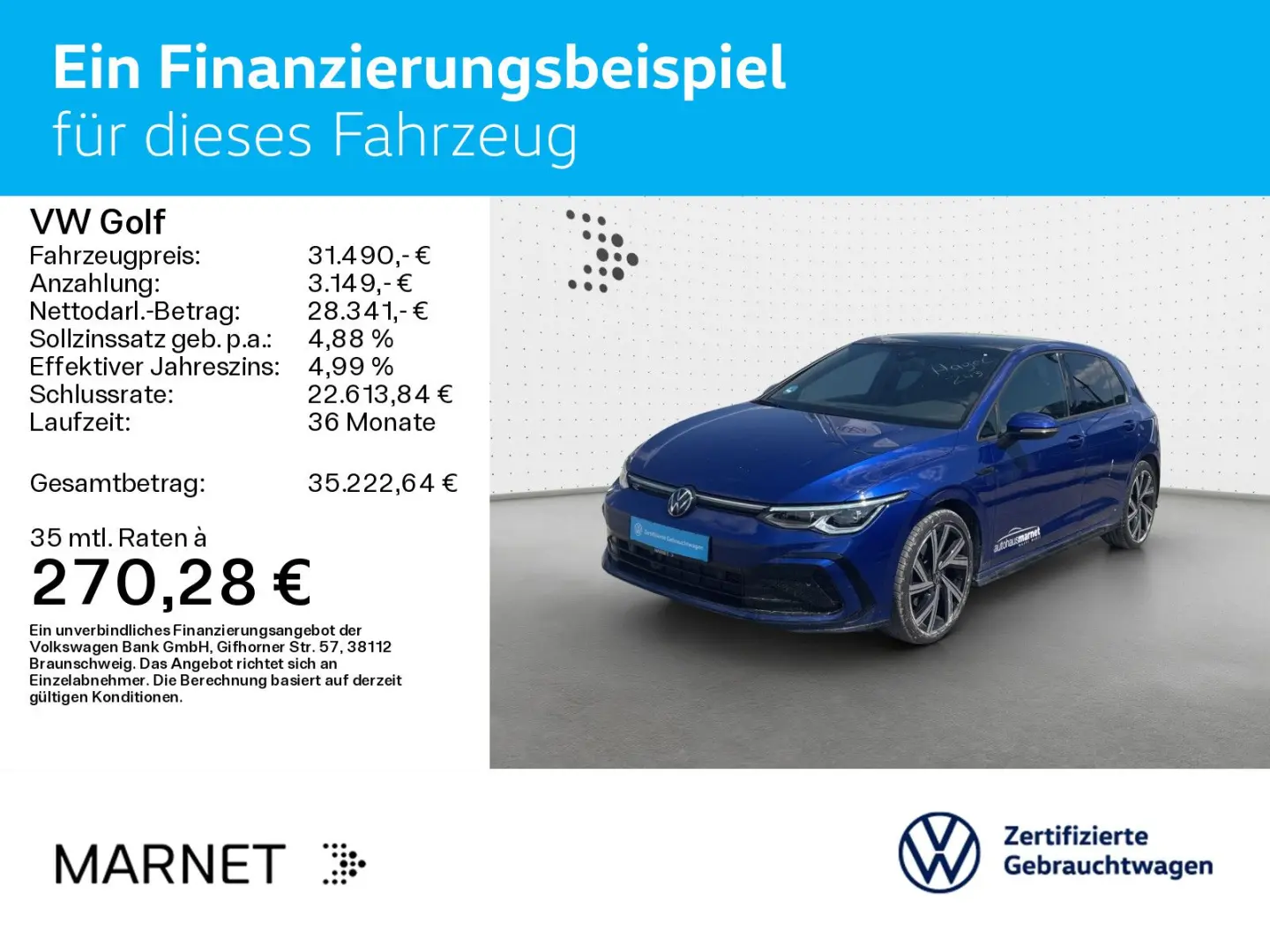 Golf R-Line 2,0 l TSI 190 PS DSG*NAVI*LED*