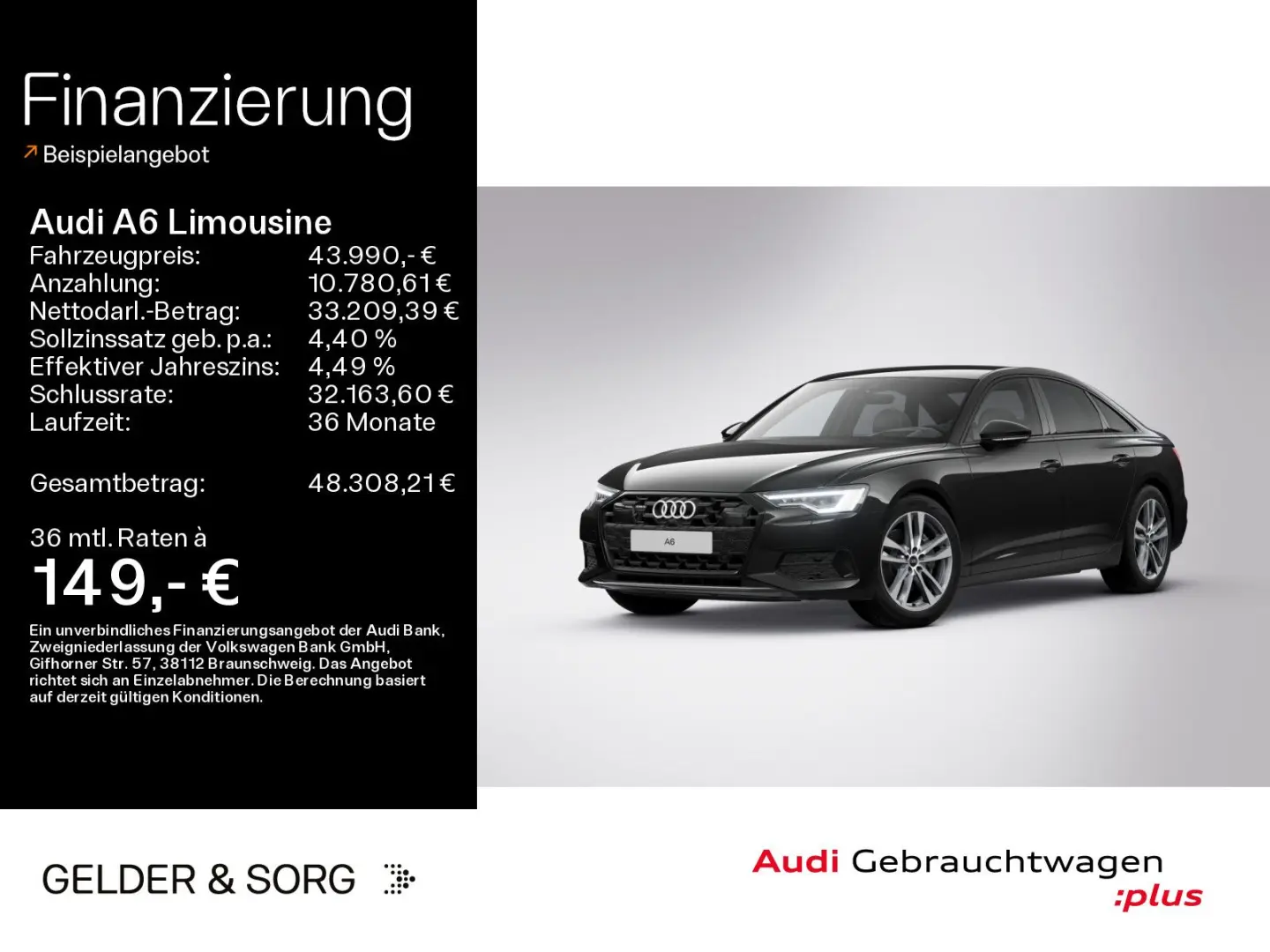 A6 Limousine 45 TFSI quattro Matrix*360°*HuD*
