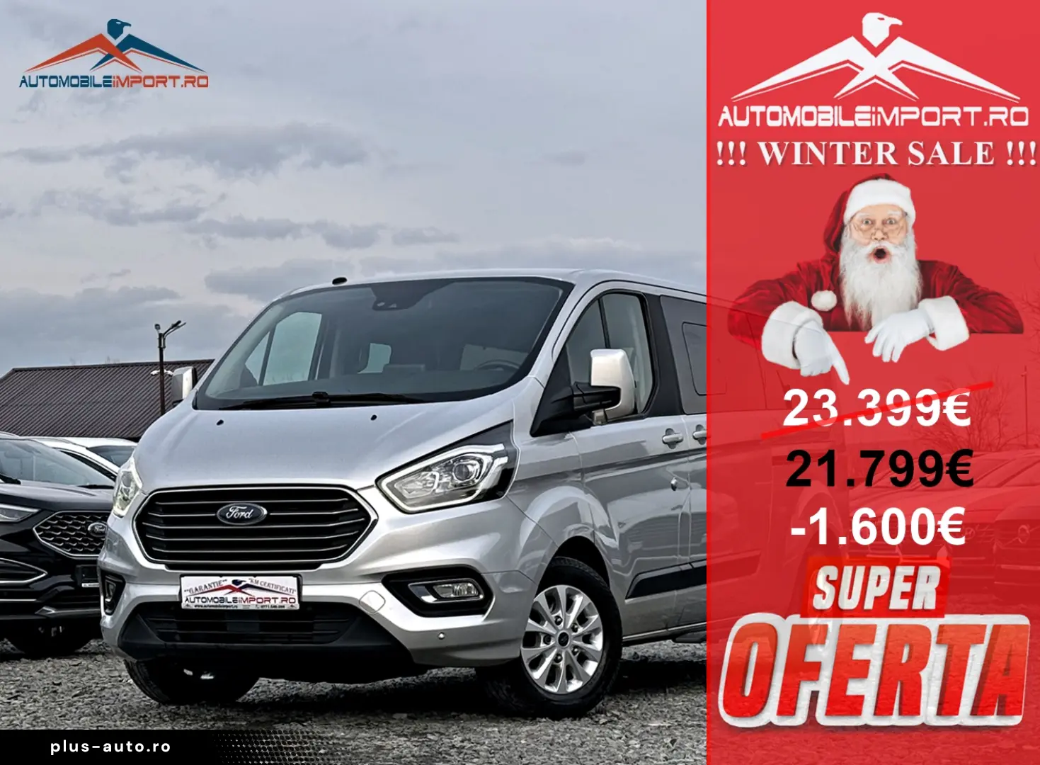 Ford Tourneo Custom 320 L2H1 VA Titanium