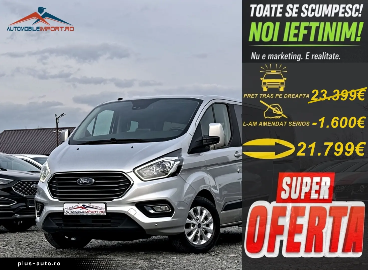Ford Tourneo Custom 320 L2H1 VA Titanium