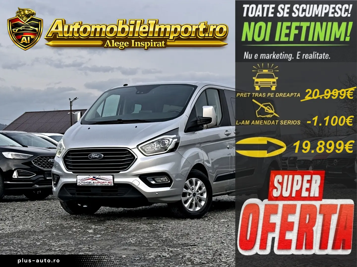 Ford Tourneo Custom 320 L2H1 VA Titanium