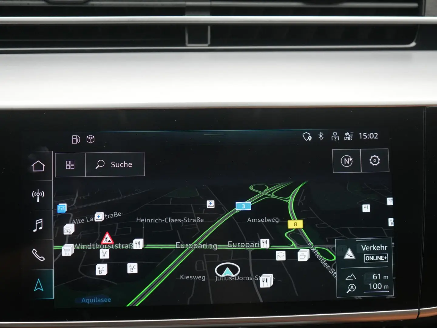 S8 MEMORY KAM 360° AKTIVSITZE ACC NAVI VIRT