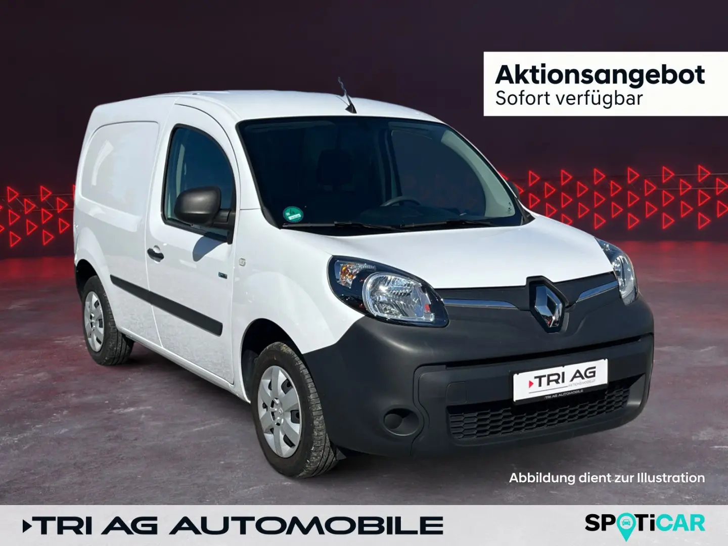 Kangoo Rapid Elektro inklusive Batterie Heckflüg