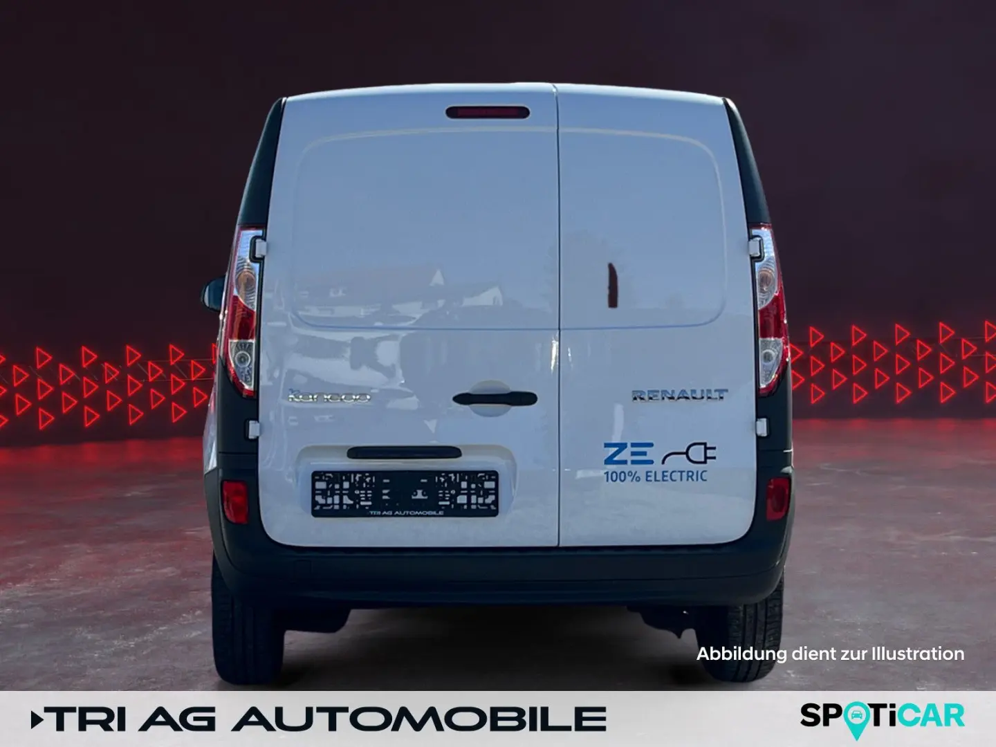 Kangoo Rapid Elektro inklusive Batterie Heckflüg
