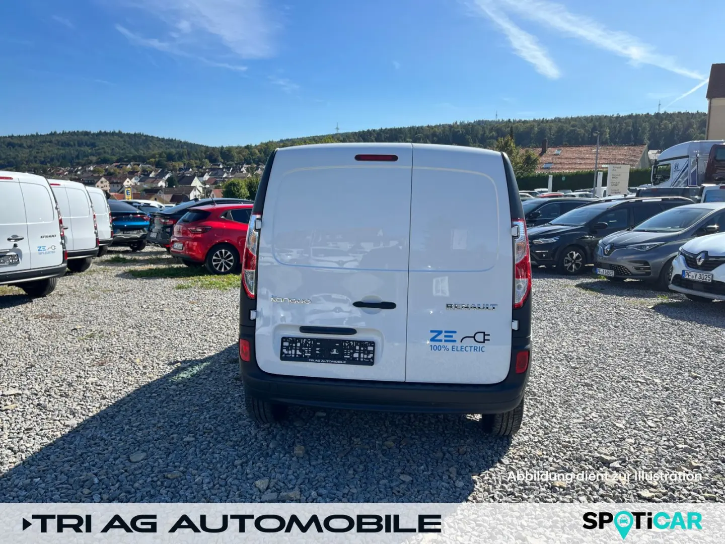 Kangoo Rapid Elektro inklusive Batterie Heckflüg