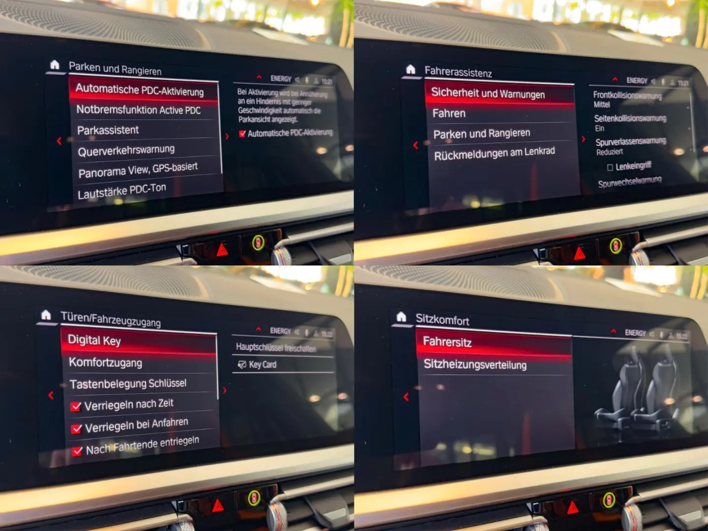 M3 COMPETITION|LASER|ACC|HUD|CARBON|SCHALENSITZE