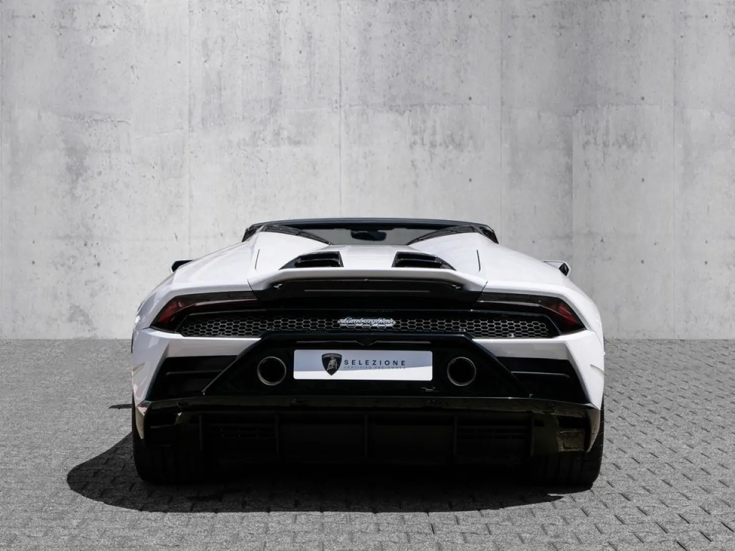 Huracán EVO Spyder Bianco Monocerus  Sensonum