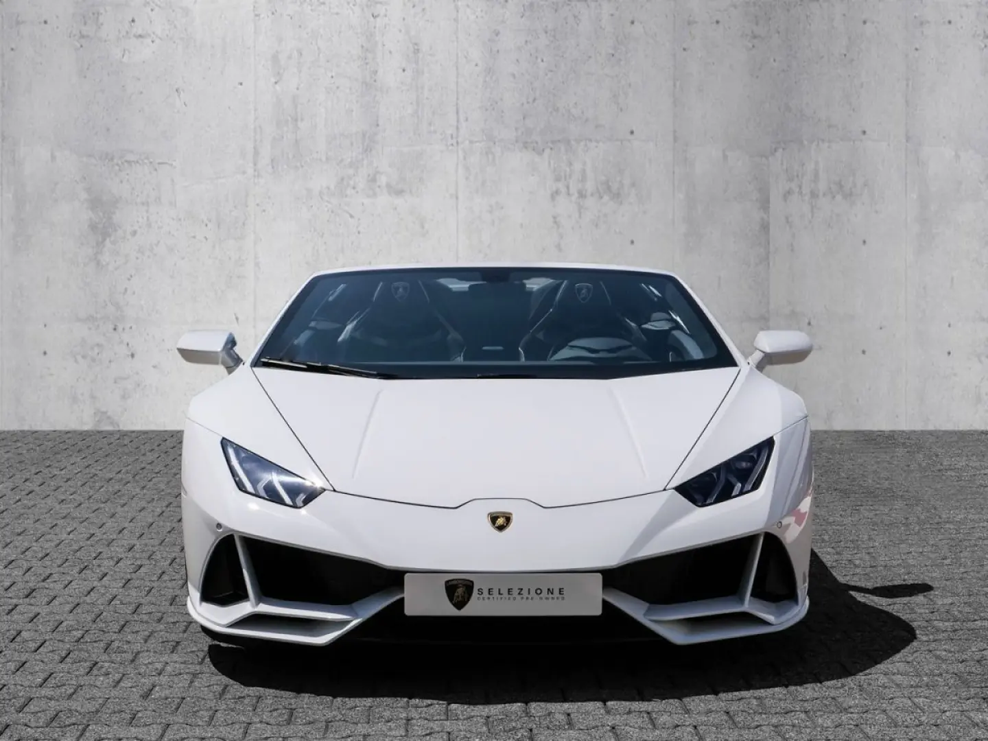 Huracán EVO Spyder Bianco Monocerus  Sensonum
